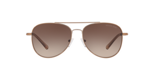 Micheal Kors San Diego | Metal bronze | Lentes orgânicas castanho