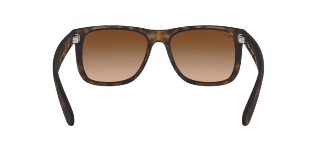 Ray-Ban Justin | Massa havana rubber | Lentes orgânicas castanho degradê