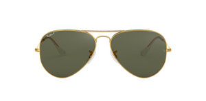 Ray-Ban Aviator | Armação metal dourado | Verde polarizadas