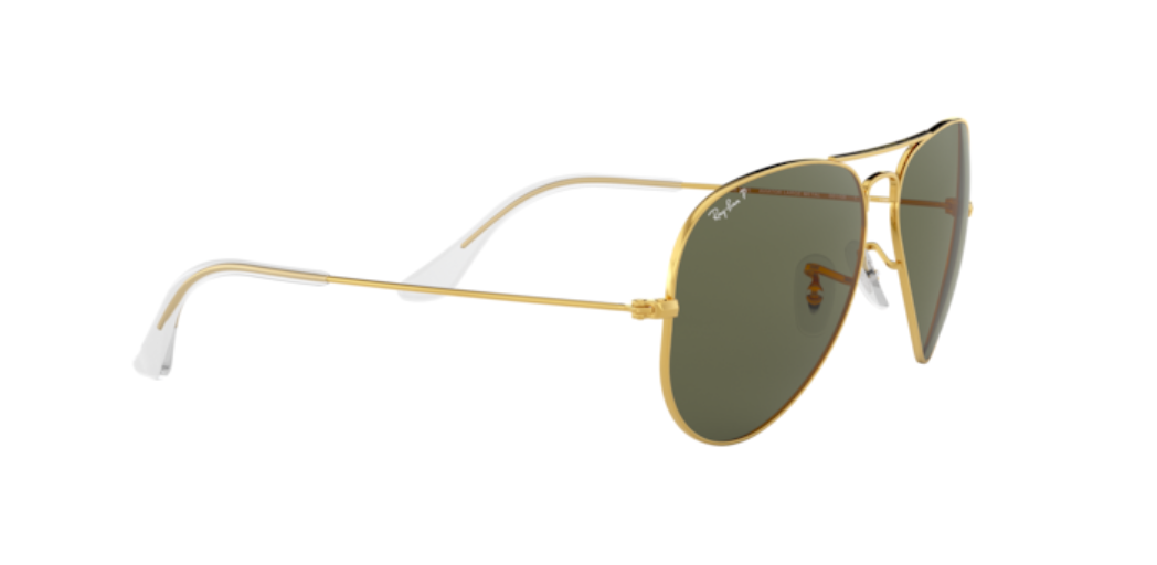 Ray-Ban Aviator | Armação metal dourado | Verde polarizadas
