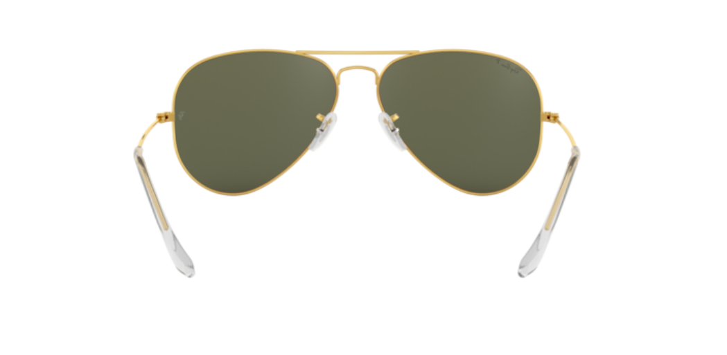 Ray-Ban Aviator | Armação metal dourado | Verde polarizadas