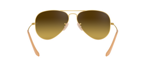 Ray-Ban Aviator | Armação metal dourado | Castanho degradê