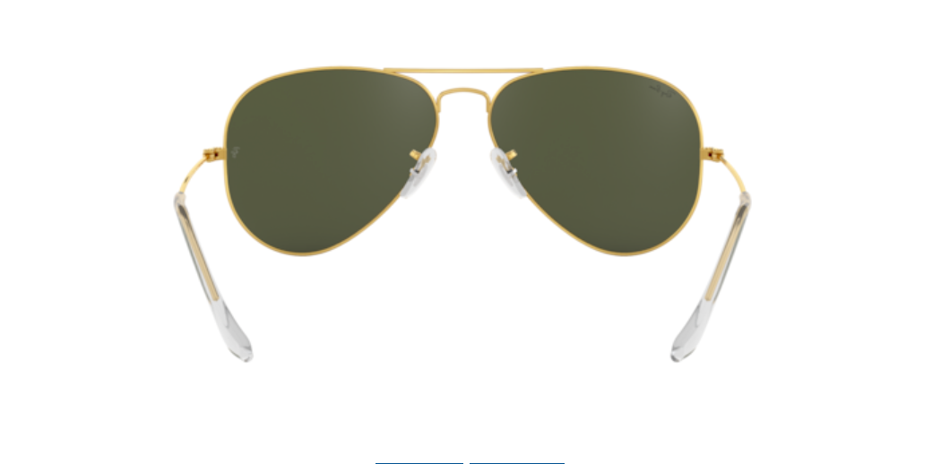 Ray-Ban Aviator | Armação metal dourado | Verde G-15