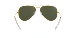 Ray-Ban Aviator | Armação metal dourado | Verde G-15