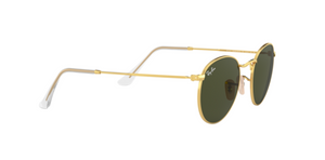 Ray-Ban Round Metal | Metal dourado | Lentes verdes G-15