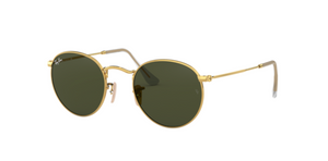 Ray-Ban Round Metal | Metal dourado | Lentes verdes G-15